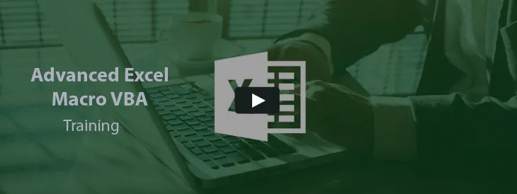 Advanced Excel Macro VBA Training